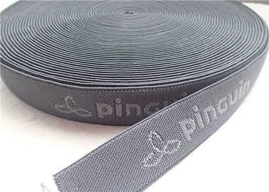 Tonalità di colore della banda elastica del jacquard grigio per la cintura o la biancheria intima