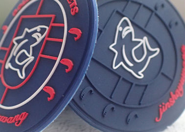 Impresso 3 toppe di gomma dimensionali di logo per lo SGS BV valigia/delle scarpe OEKO