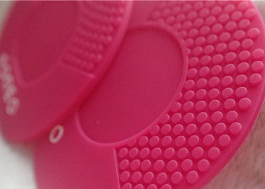 Le toppe molli rosse del PVC di Rosa per il lavaggio del fronte strumentano/delicatamente la toppa del silicone