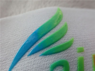 Banda elastica molle del silicone di logo variopinto brillante di stampa non tossica