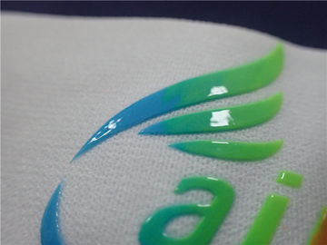 Banda elastica molle del silicone di logo variopinto brillante di stampa non tossica