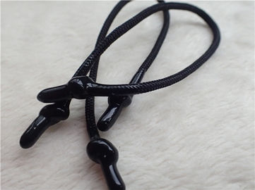 Il singolo nastro non elastico del cavo di colore con Shinny il silicone Edings per l'estrattore della borsa
