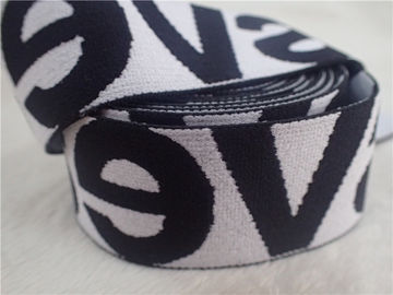 Nastro elastico del doppio jacquard di colore di modo 4CM per colore luminoso della gonna