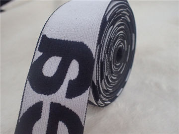 Nastro elastico del doppio jacquard di colore di modo 4CM per colore luminoso della gonna
