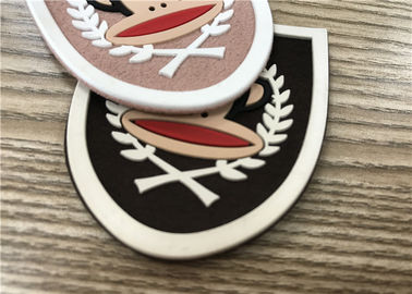 Toppa di gomma di logo di Microfiber su misura professionista per i vestiti e le borse ecc