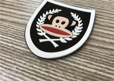 Toppa di gomma di logo di Microfiber su misura professionista per i vestiti e le borse ecc