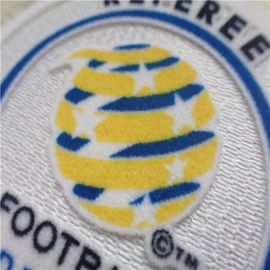 L'abbigliamento su ordinazione di modo rattoppa la federazione Tatami lavabile di calcio che si affolla l'etichetta per l'indumento