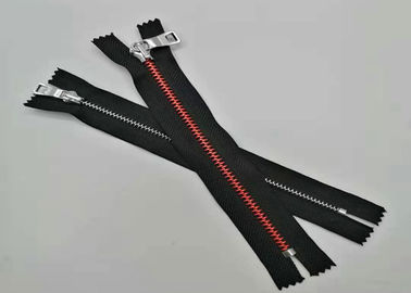 Forma rotonda del metallo della chiusura lampo di alluminio dei denti per la borsa e Garmant
