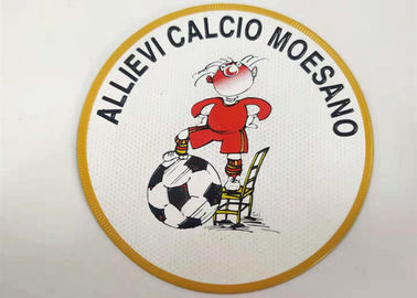 L'abbigliamento su ordinazione personale rattoppa il ferro su alta frequenza dell'autoadesivo di logo impressa 3D del trasferimento di calore