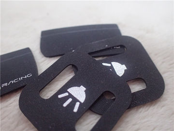 L'abbigliamento su ordinazione dello SGS rattoppa il logo d'argento riflettente stampato sul materiale di Hypalon per gli abiti sportivi