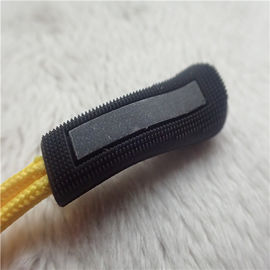 Estrattore di gomma della chiusura lampo della corda d'argento riflettente dell'iniezione per la decorazione dell'indumento