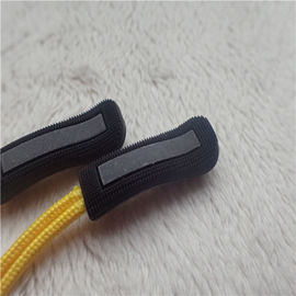 Estrattore di gomma della chiusura lampo della corda d'argento riflettente dell'iniezione per la decorazione dell'indumento
