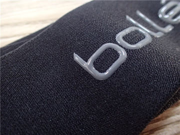 Banda elastica dell'alto jacquard di tenacia per i vestiti, stampante protezione dell'ambiente di logo del silicone