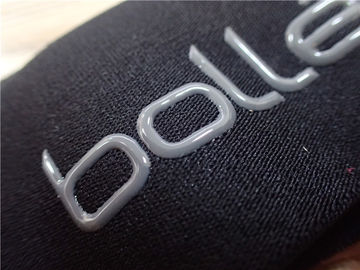 Banda elastica dell'alto jacquard di tenacia per i vestiti, stampante protezione dell'ambiente di logo del silicone