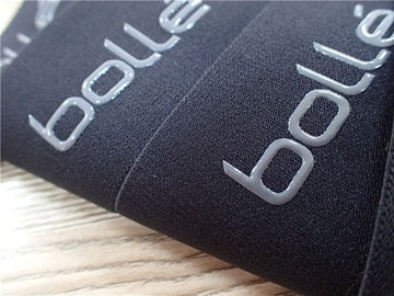 Banda elastica dell'alto jacquard di tenacia per i vestiti, stampante protezione dell'ambiente di logo del silicone