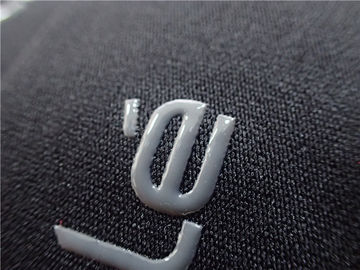Banda elastica dell'alto jacquard di tenacia per i vestiti, stampante protezione dell'ambiente di logo del silicone