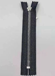 I denti durevoli del metallo di stile di Y Zipper con le chiusure lampo pure del panno/metallo di cotone per i jeans