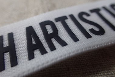 Etichetta di stampa dello schermo del silicone del nastro/logo bianco 3D degli autoadesivi matrice per serigrafia