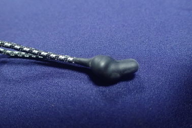 Nastro non elastico del cavo con le conclusioni del silicone per l'estrattore della borsa, rivestimento, borsa di uso