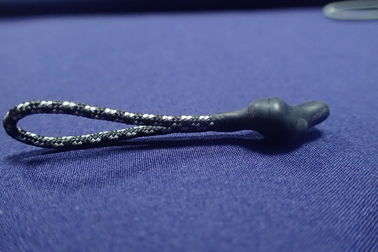 Nastro non elastico del cavo con le conclusioni del silicone per l'estrattore della borsa, rivestimento, borsa di uso