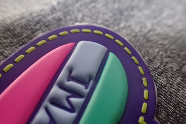 Il professionista ha impresso il colore su ordinazione di Pantone delle toppe della gomma toppa/3D di Tpu