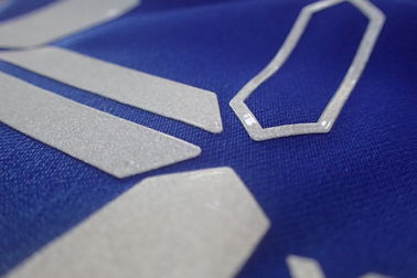 Etichetta riflettente del trasferimento di calore di stampa dello schermo per le uniformi di calcio