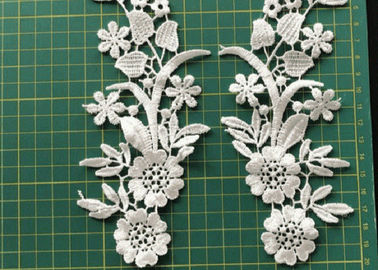 i fiori 3D ricamati cucono/ferro sulla toppa per l'accessorio di Diy di applique dell'abbigliamento