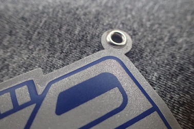 Anello portachiavi promozionale del regalo impresso forma su ordinazione TPU del gas TUP Keychain di logo di stampa