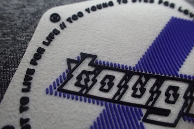 Toppe di gomma di logo dell'iniezione di OEKO