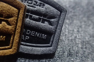 toppe impresse etichette dell'abbigliamento tessute micro fibra del vestito della neve 3D