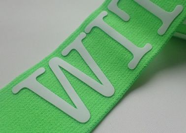 Elastico colorato su misura del jacquard della banda di Logo Printing Manufacturers Elastic Book