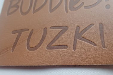 Logo Logo Embossed Leather Patches di Custom del produttore per la borsa, per il cappello/l'abbigliamento