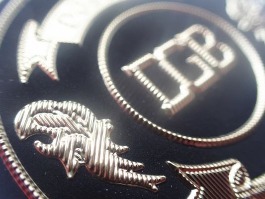 Toppe ad alta frequenza di placcaggio d'argento di TPU per le uniformi