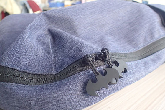 Estrattore di gomma materiale molle della chiusura lampo per gli zainhi delle borse
