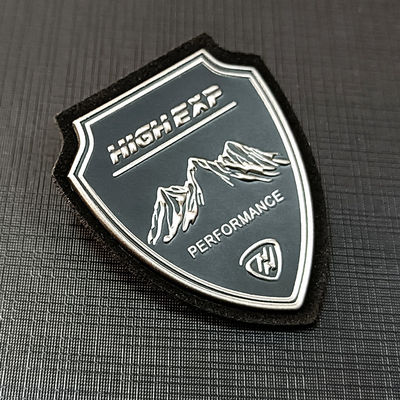 L'abbigliamento Logo Patches High Frequency Soft ha impresso la toppa del distintivo 3D Tpu per i vestiti
