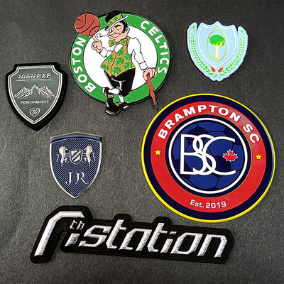 Abbigliamento su ordinazione Logo Patches di applique 3D Tpu del distintivo della stampa di calore di saldatura della bandiera