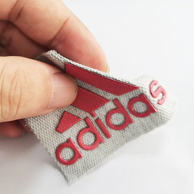 Toppe su ordinazione del trasferimento di calore di colore pieno del plastisol TPU 3D con il vostro proprio logo