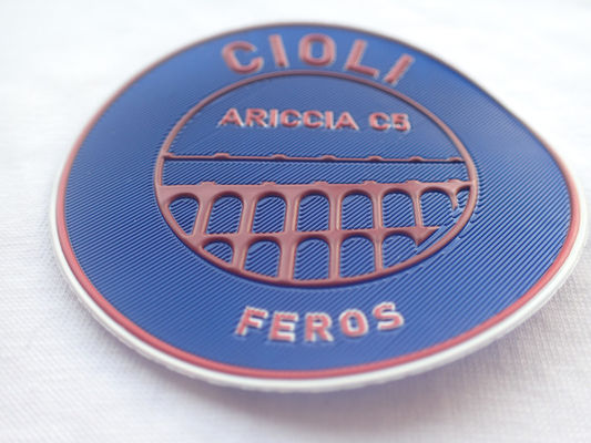 Toppe su ordinazione del trasferimento di calore 3D Logo Embossed TPU di serigrafia