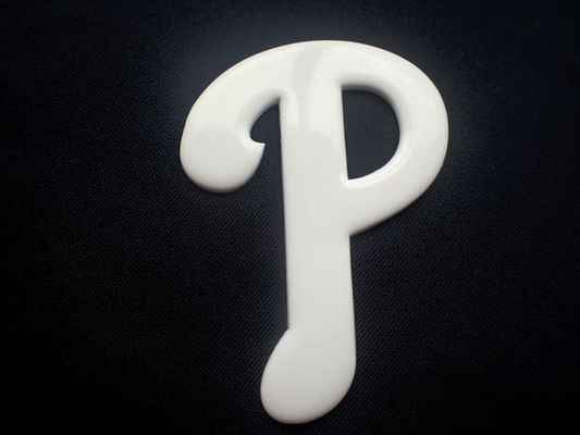 Shinny e 3D bianco ha sollevato il trasferimento di calore di TPU rattoppa la progettazione su misura