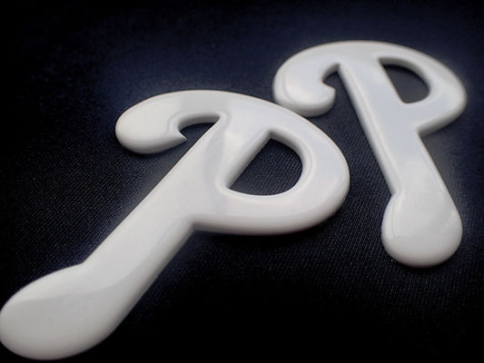 Shinny e 3D bianco ha sollevato il trasferimento di calore di TPU rattoppa la progettazione su misura