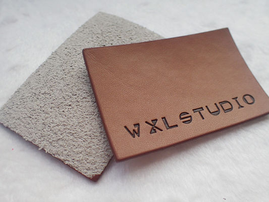 Il nero personale Logo Leather Label di Logo Garment Leather Patch Embossed