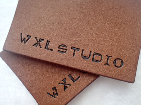 Il nero personale Logo Leather Label di Logo Garment Leather Patch Embossed