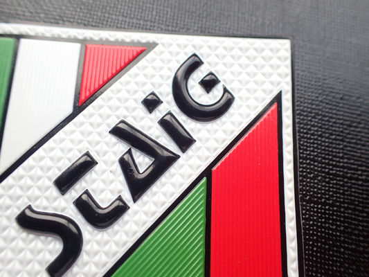 L'OEM 3D impresso su ordinazione Logo Soft TPU identifica le toppe per i vestiti