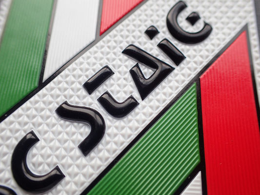 L'OEM 3D impresso su ordinazione Logo Soft TPU identifica le toppe per i vestiti