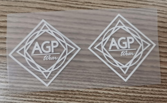 Il trasferimento di calore dell'abbigliamento di alta qualità identifica il silicone di stampa 3D