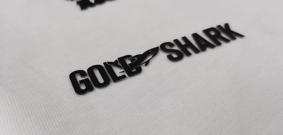 Su misura stampando le etichette del trasferimento di calore del silicone 3D per abbigliamento
