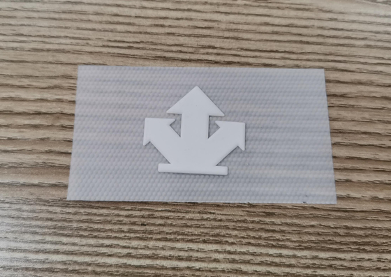 Etichetta su misura del silicone del trasferimento di calore di progettazione 3D per i vestiti