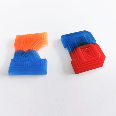 L'abitudine impressa cuce su Logo Patches, etichetta di gomma del PVC con effetto speciale