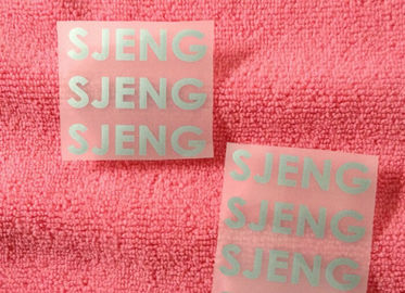 etichette dell'abbigliamento del trasferimento di calore del silicone di spessore 3D di 1mm per Sportwear