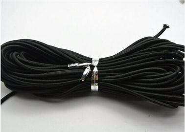 Campione libero dello zaino del poliestere del cavo del filo elastico elastico materiale del nero disponibile